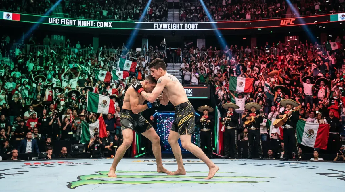 UFC Mexico City: Moreno vs Almabayev