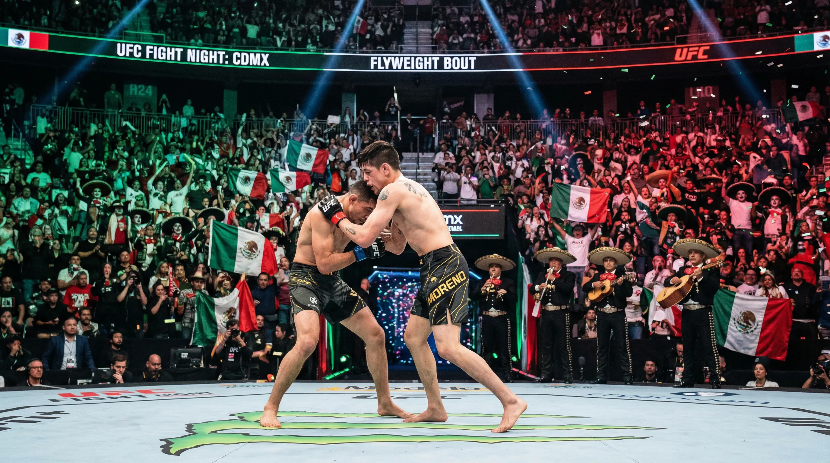 UFC Mexico City: Moreno vs Almabayev